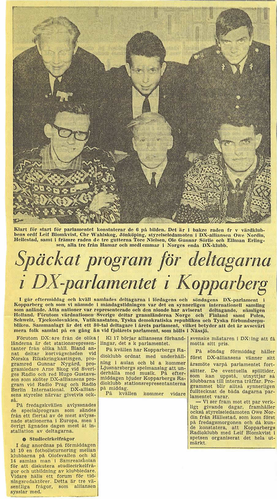 DXP kopparberg 1964